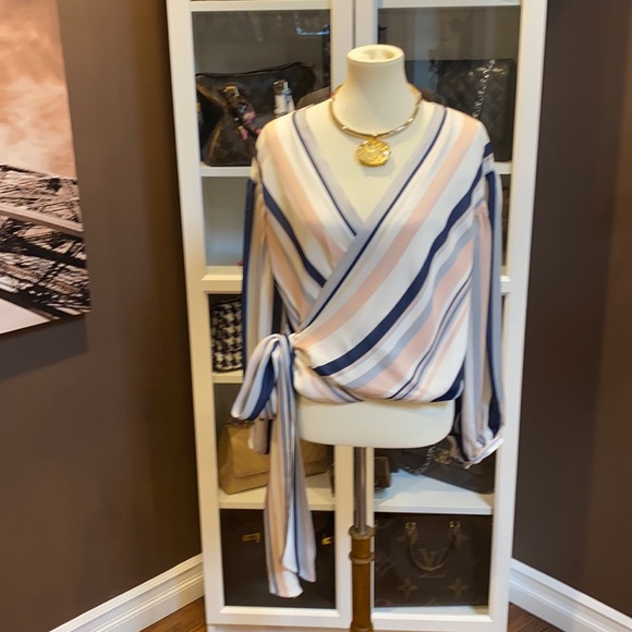 Ramy Brook Tops - Wrap around blouse